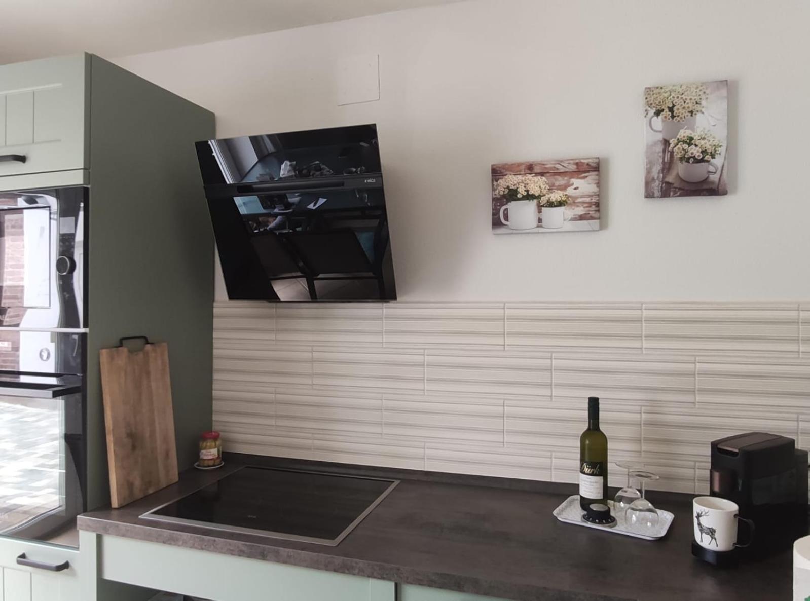 Ferienhaus Blaue Blume Mit 11 Kw Ladestation, Kamin, Terrasse, Eingezaeuntem Garten, Sauna, Wlan, Netflix, 2 Hunde Willkommen! Güntersberge Exterior foto