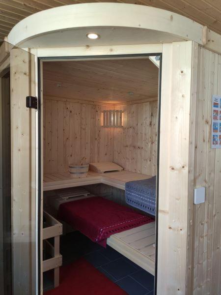 Ferienhaus Blaue Blume Mit 11 Kw Ladestation, Kamin, Terrasse, Eingezaeuntem Garten, Sauna, Wlan, Netflix, 2 Hunde Willkommen! Güntersberge Exterior foto